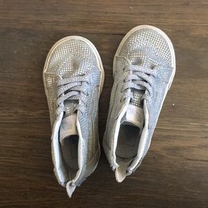 Silver hologram toddler vans